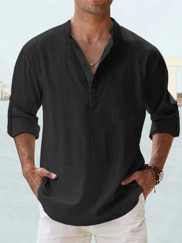 Carlos | Camisa de lino transpirable