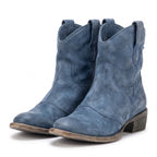 Yvette | Bottines western à surpiqûres et ligne sculpturale épurée