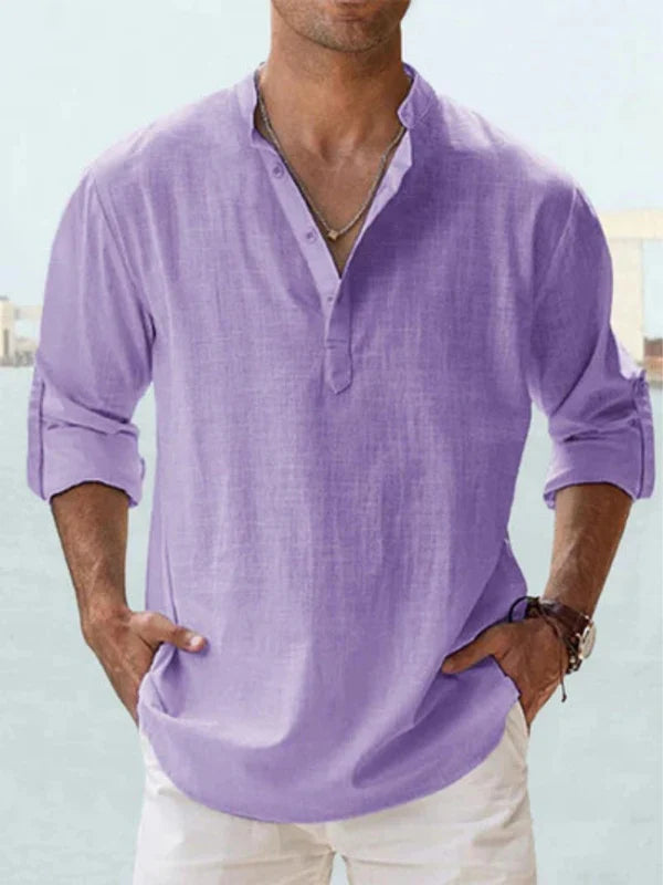 Carlos | Camisa de lino transpirable