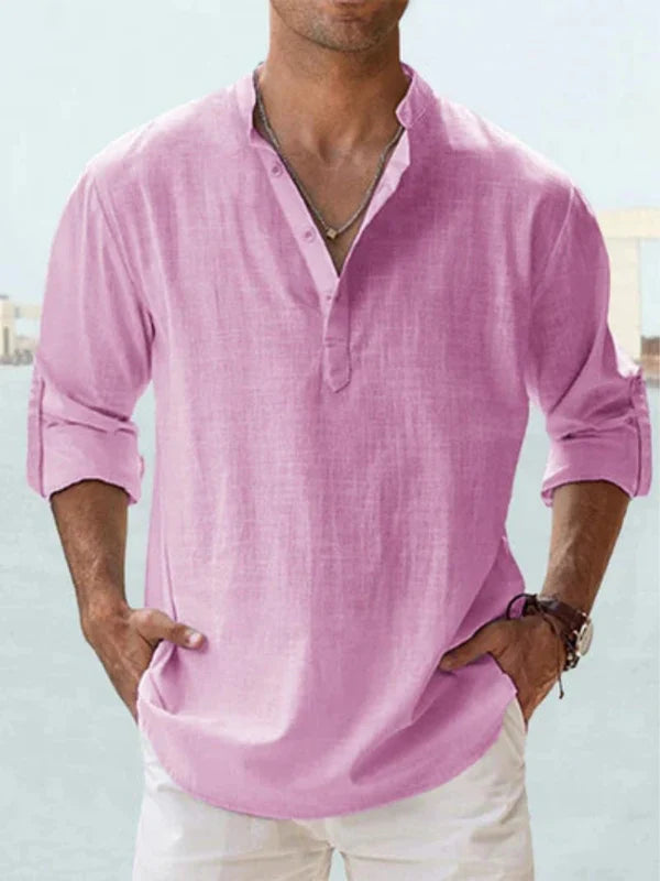 Carlos | Camisa de lino transpirable