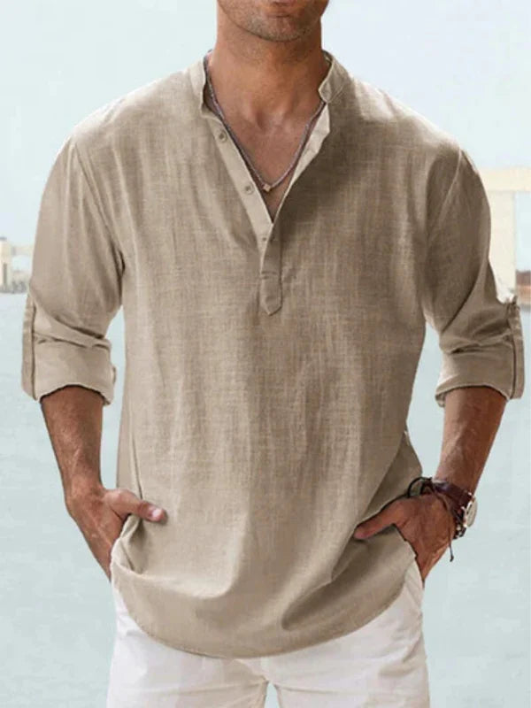 Carlos | Camisa de lino transpirable