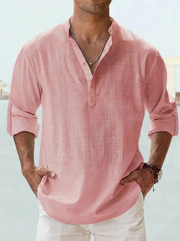 Carlos | Camisa de lino transpirable
