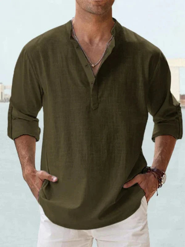 Carlos | Camisa de lino transpirable