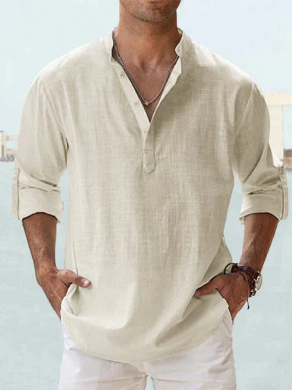 Carlos | Camisa de lino transpirable