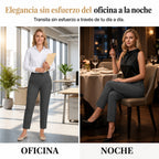 Juana | Pantalón de mujer tobillero de talle alto y corte cigarette