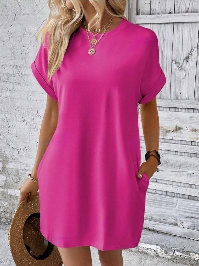 Noa | Vestido camisero cómodo con cuello canalé