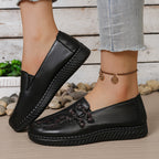 Charlotte | Mocassins confort à détail floral
