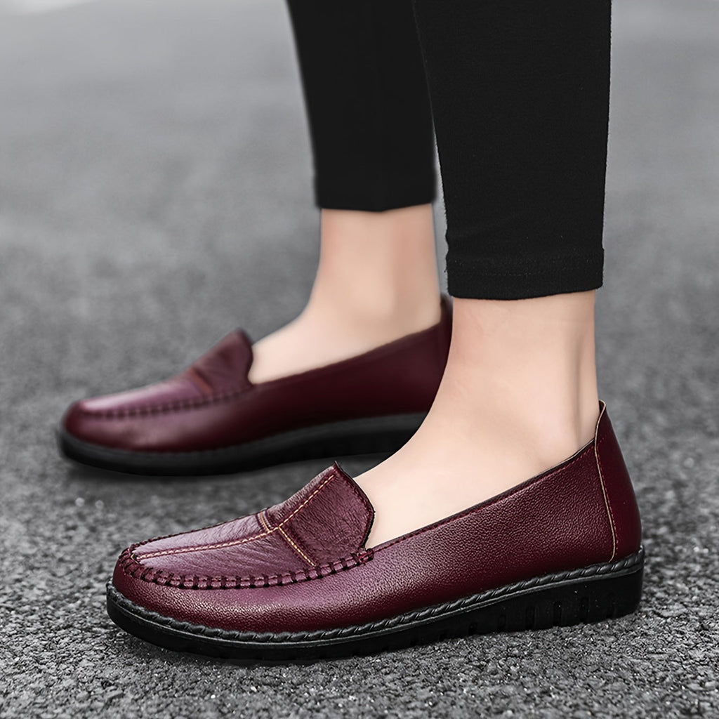 Estelle | Mocassins confort surpiqués