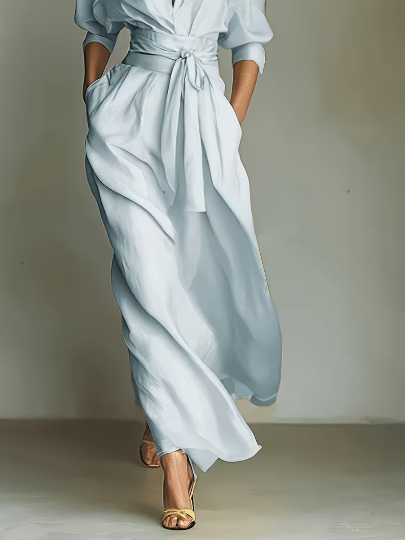 Zahara | Vestido largo fino