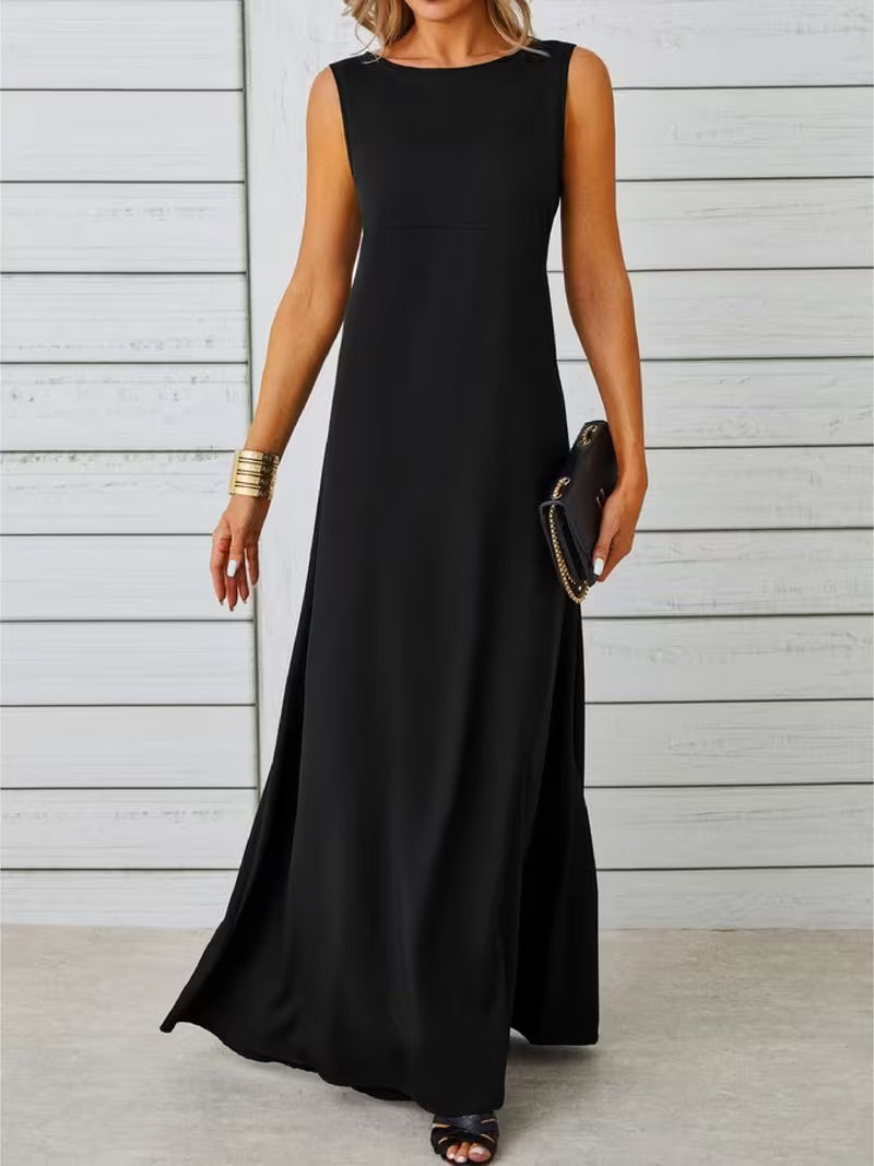 Melisa | Vestido Negro Elegante