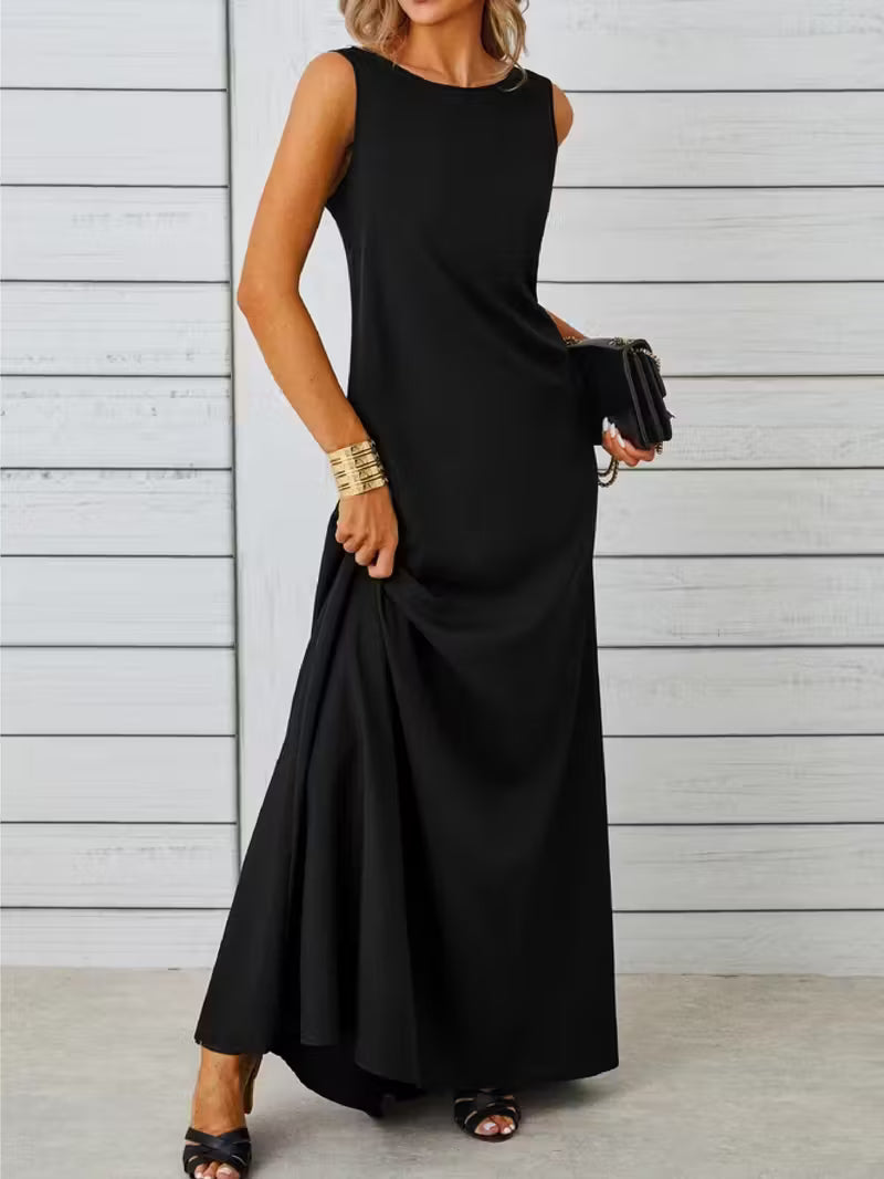 Melisa | Vestido Negro Elegante