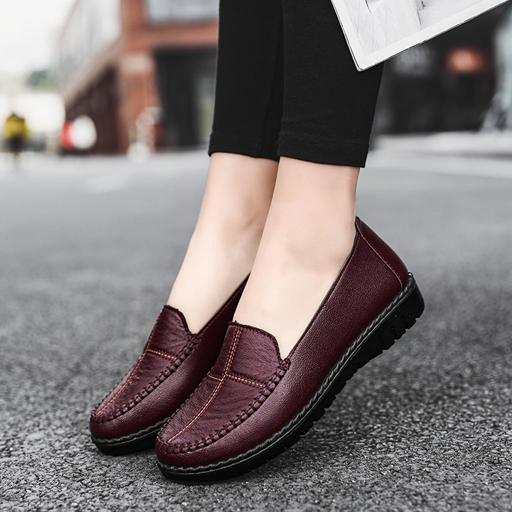 Estelle | Mocassins confort surpiqués