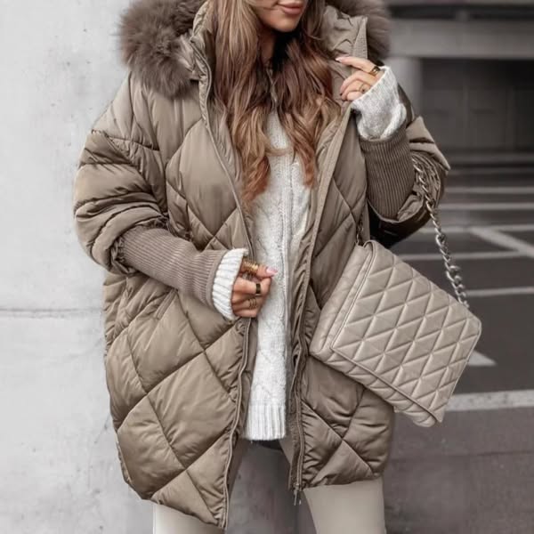 Rachel | Manteau élégant à carreaux