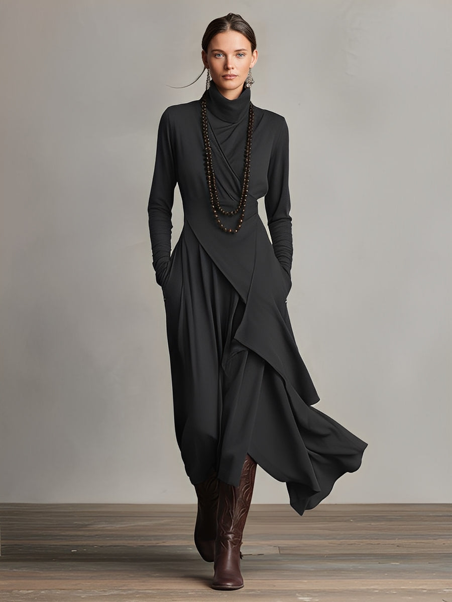 Cléophée | Robe élégante drapée