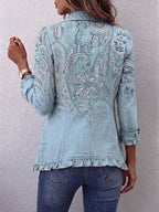 Ariane | Veste à motif cachemire