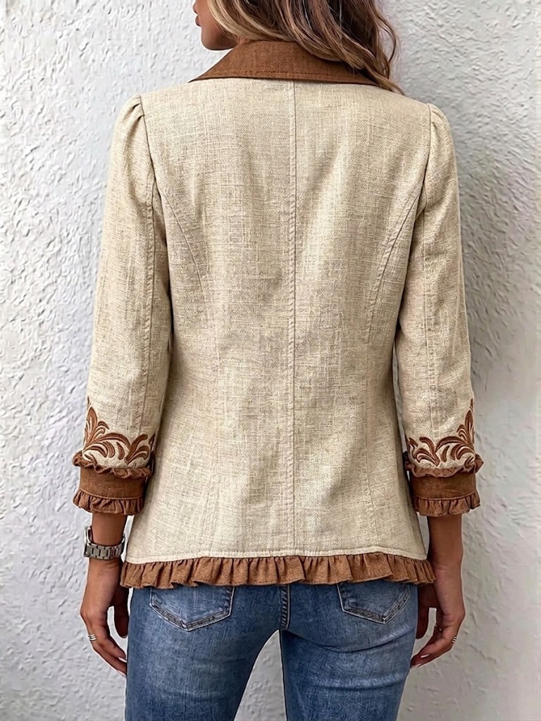 Perrine | Veste fleurie