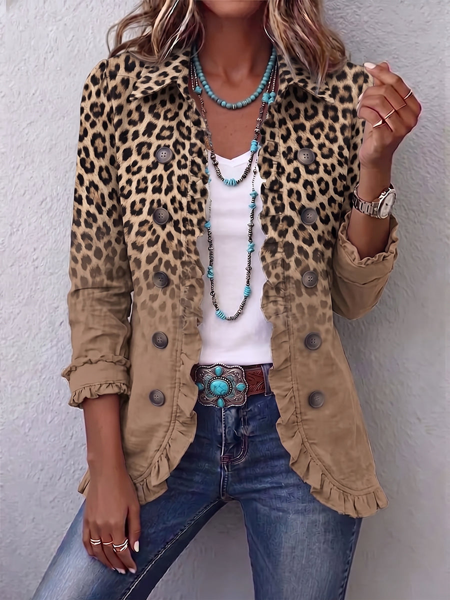 Estelle | Veste léopard