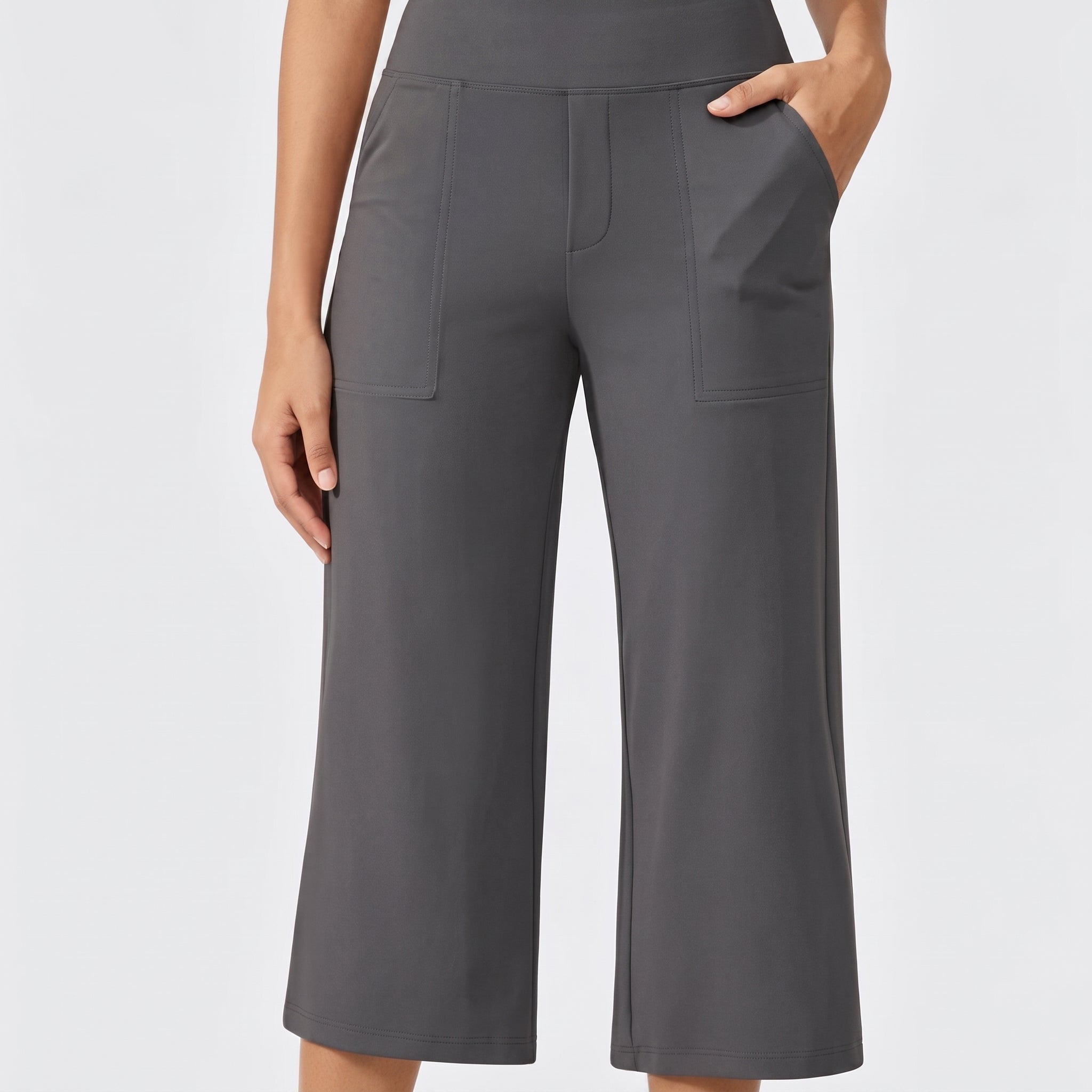 Runa | Pantalón culotte clásico con bolsillos