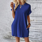 Noa | Vestido camisero cómodo con cuello canalé
