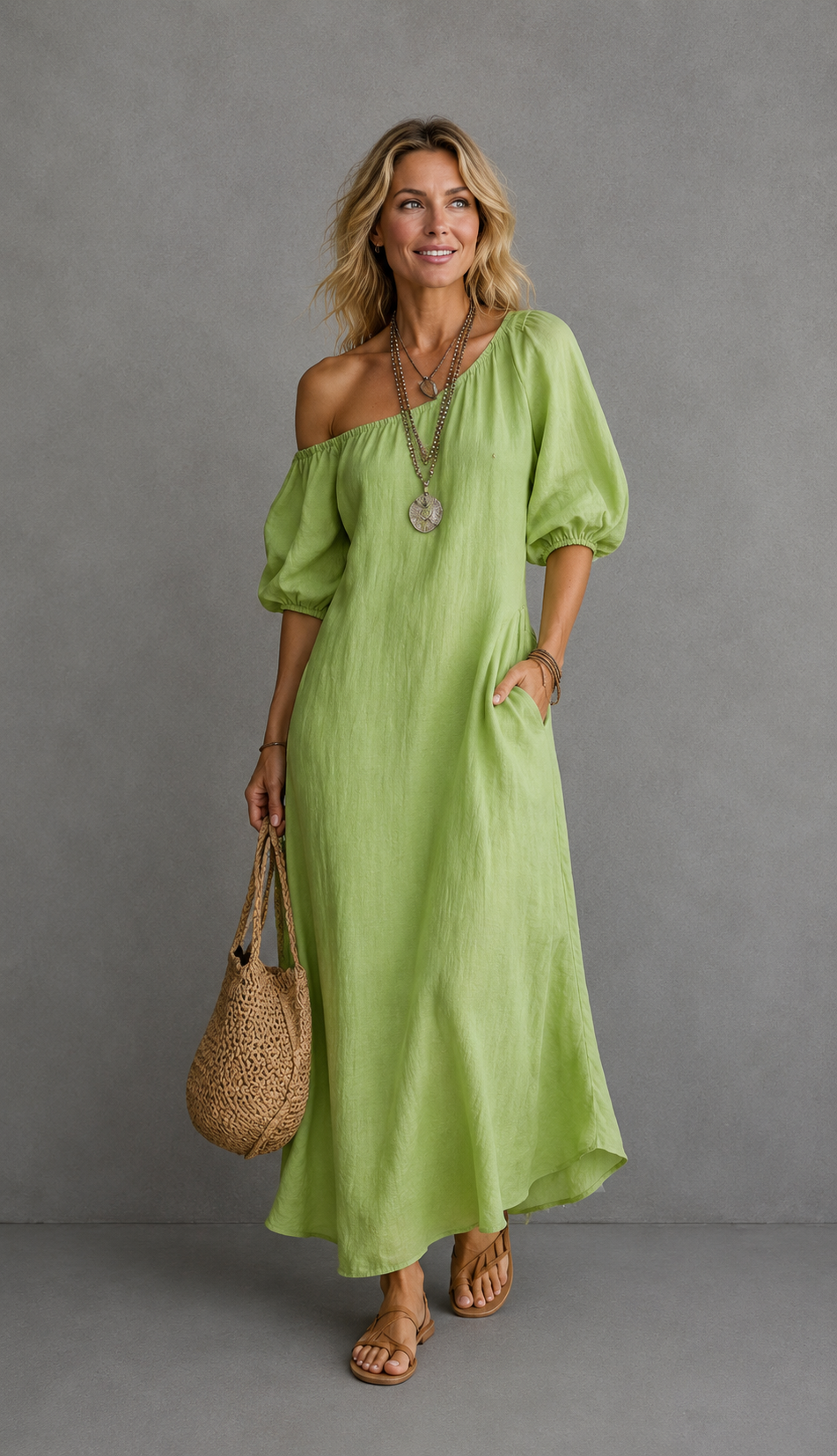 Maria | Vestido Asimétrico