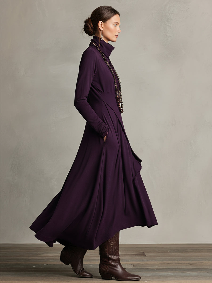 Cléophée | Robe élégante drapée