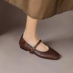 Gisèle | Ballerines en cuir