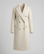Émeline | Manteau long à double boutonnage